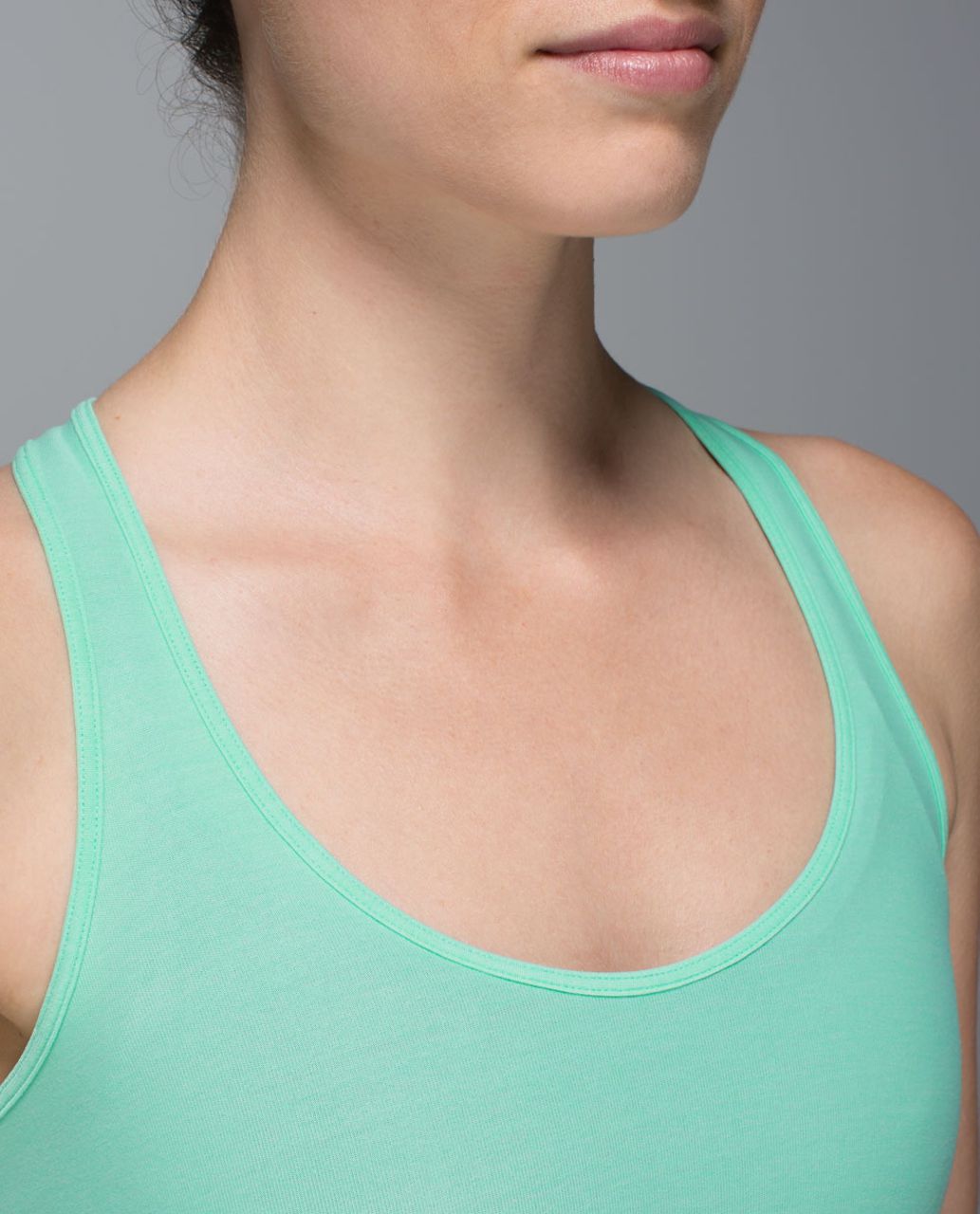 Lululemon Cool Racerback - Heathered Opal