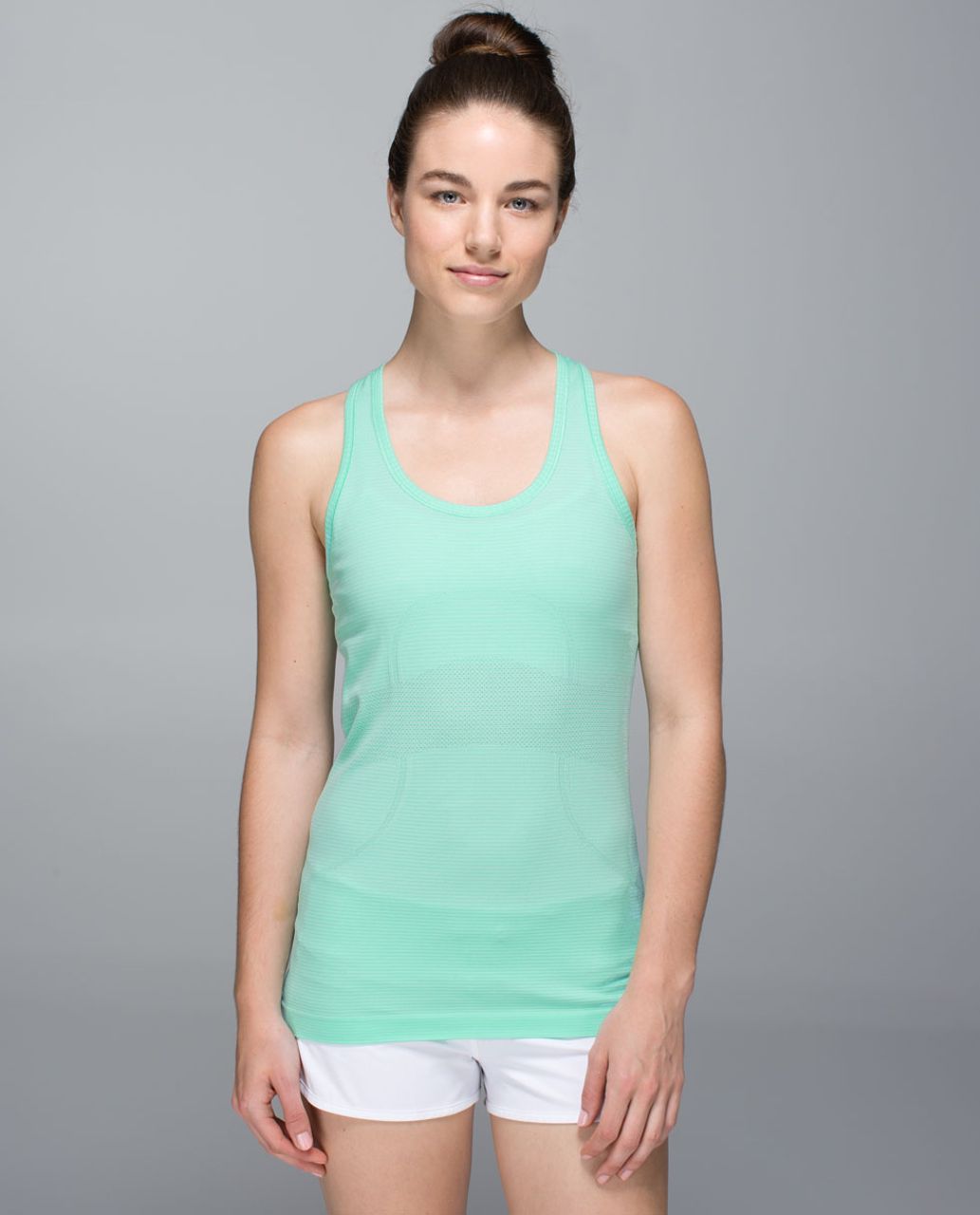 Lululemon Run:  Swiftly Tech Racerback - Heathered Opal