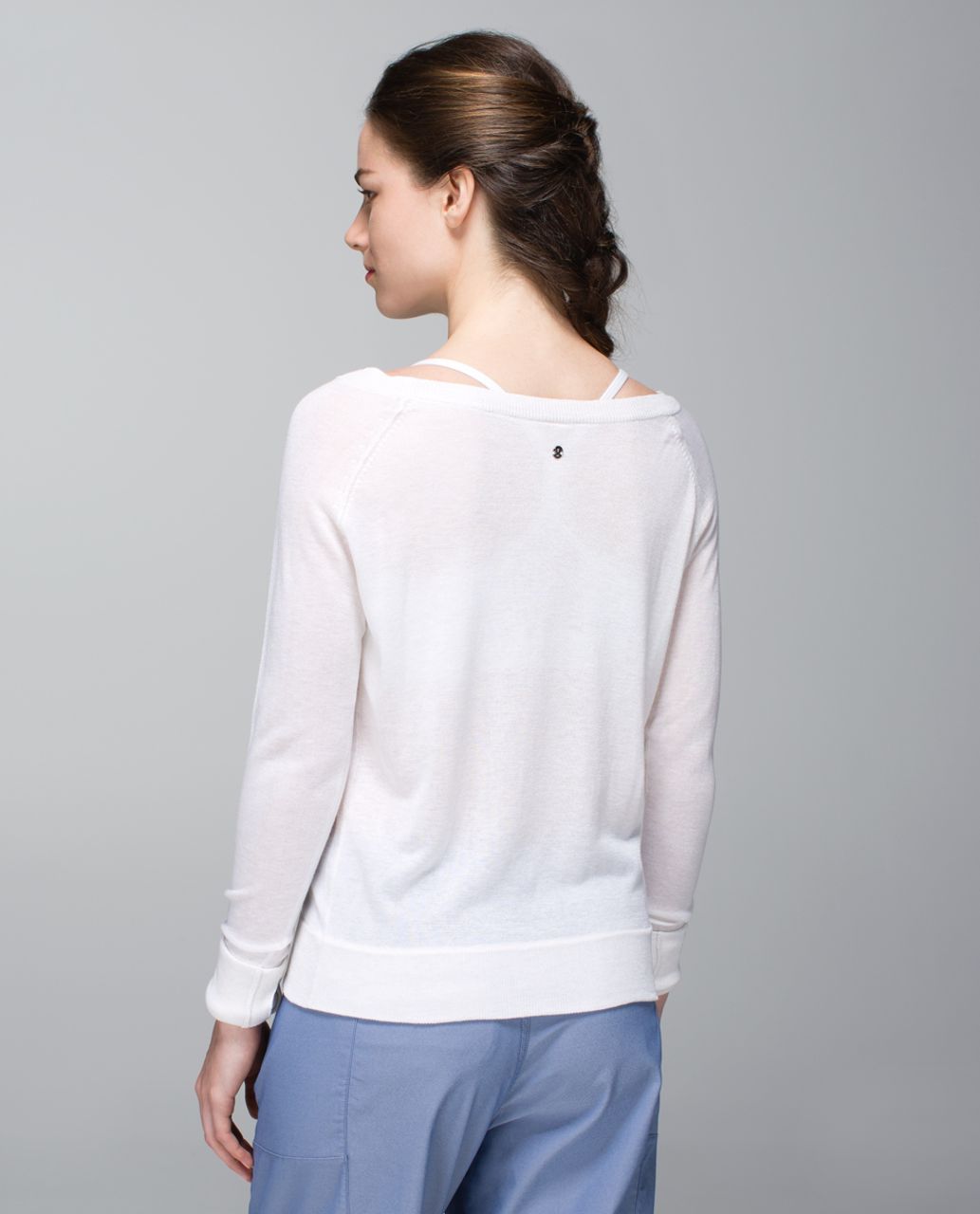 Lululemon Chai Time Pullover II - Heathered White