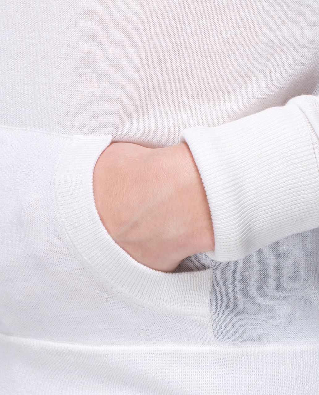 Lululemon Chai Time Pullover II - Heathered White