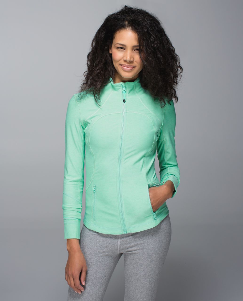 Lululemon Forme Jacket *Cuffins - Heathered Opal