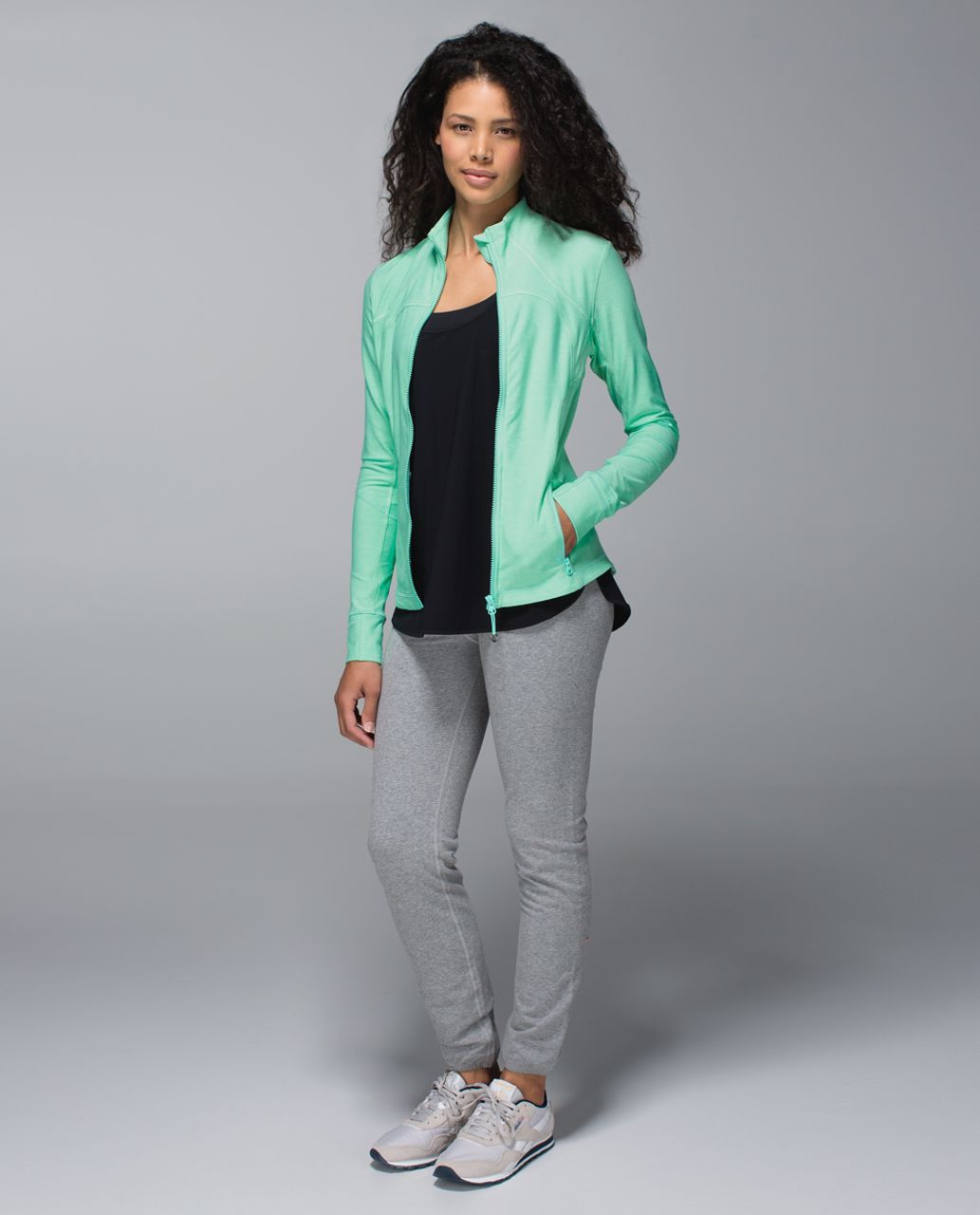 Lululemon Forme Jacket *Cuffins - Heathered Opal