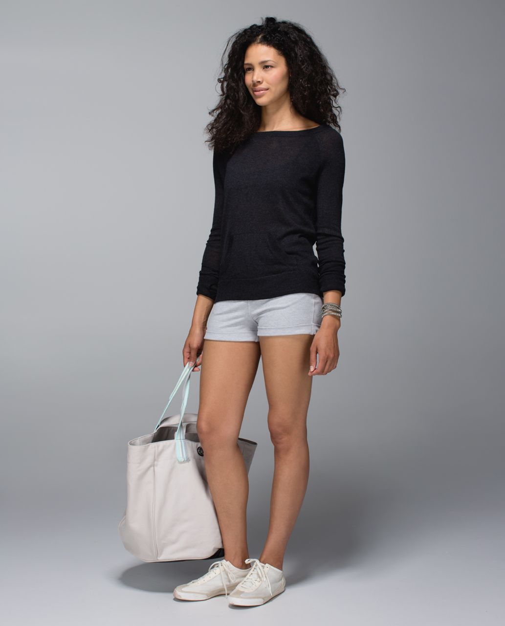 Lululemon Chai Time Pullover II - Heathered Black