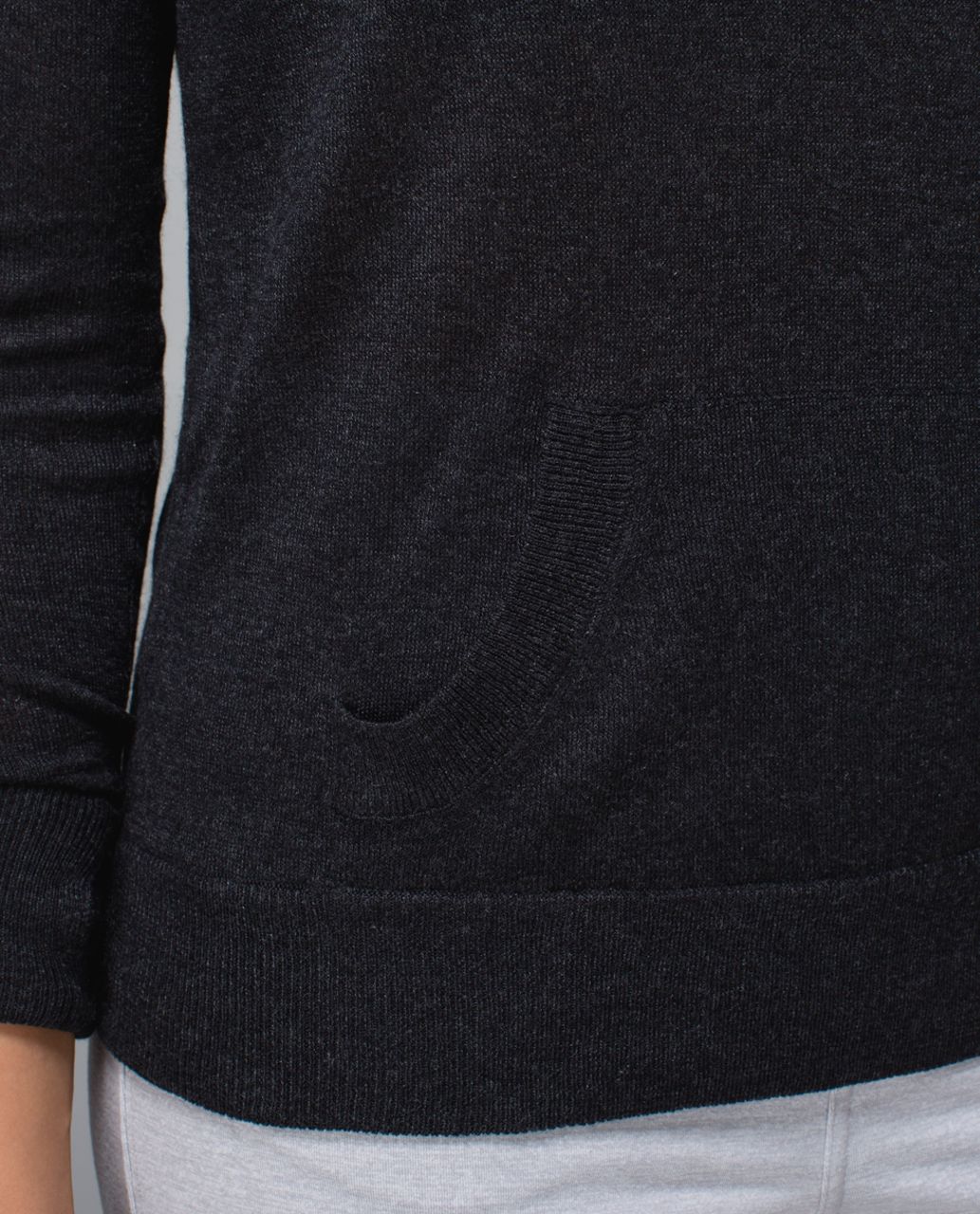 Lululemon Chai Time Pullover II - Heathered Black