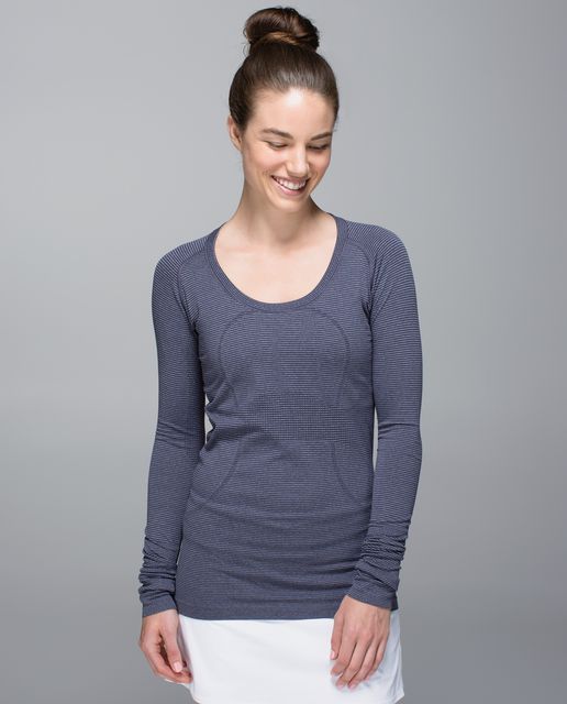 Lululemon Swiftly Tech Long Sleeve 2.0 *Race Length - Serene Blue / Serene  Blue - lulu fanatics