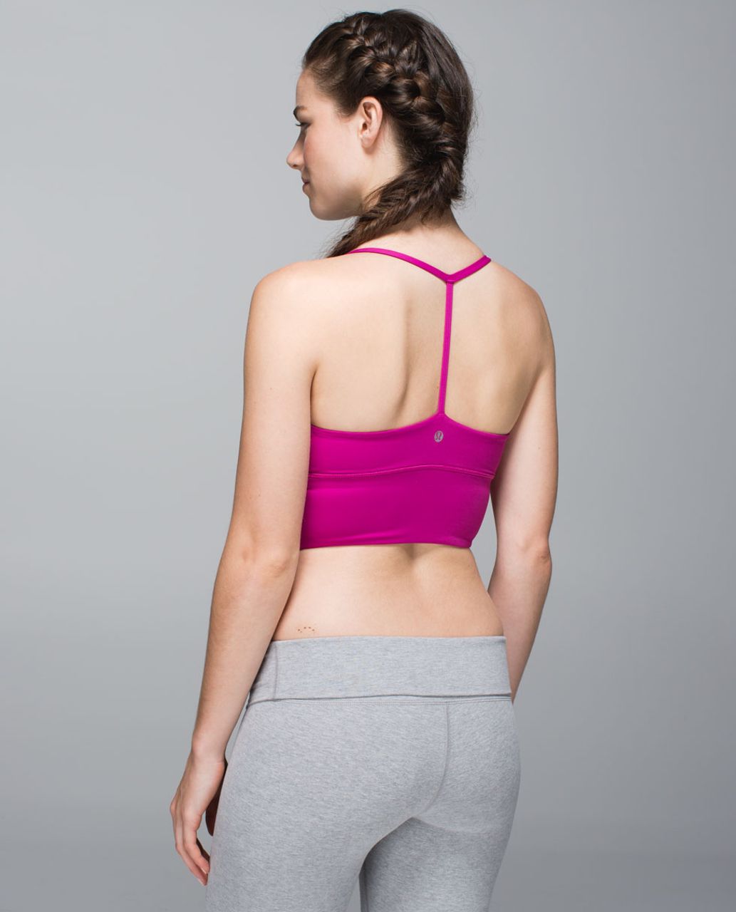 Lululemon Twist Bra Long Line - Grapefruit - lulu fanatics