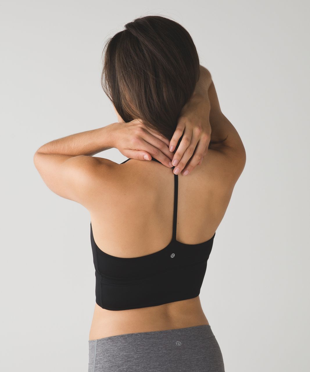 lululemon Twist and Reach High Neck Sport Bra BLACK 8 - Schimiggy Reviews