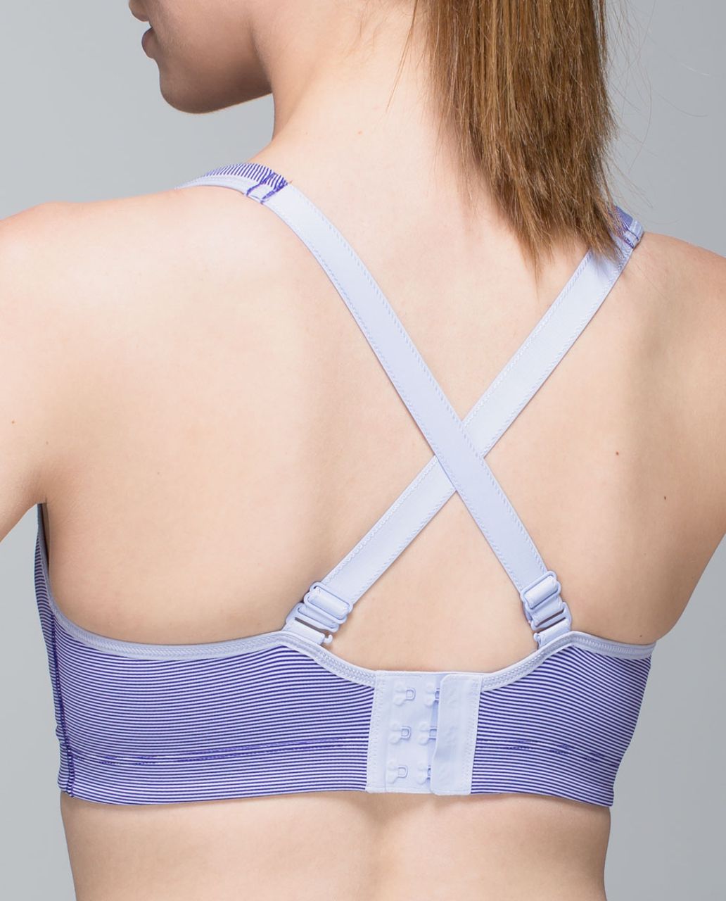 Lululemon Ta Ta Tamer II (C-E cup) - Wee Stripe Bruised Berry / Cool Breeze