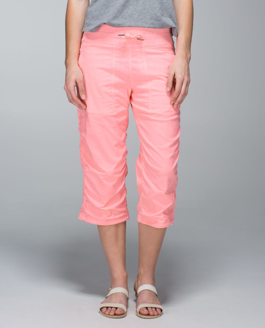 Lululemon Studio Crop *Lined - Bleached Coral