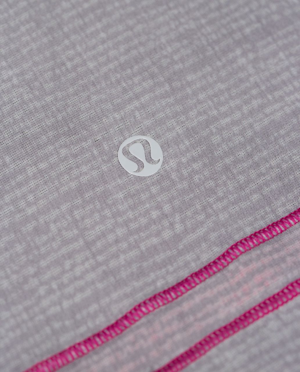 Lululemon Sunny Savasana Scarf - Burlap Texture Burnout Silver Spoon