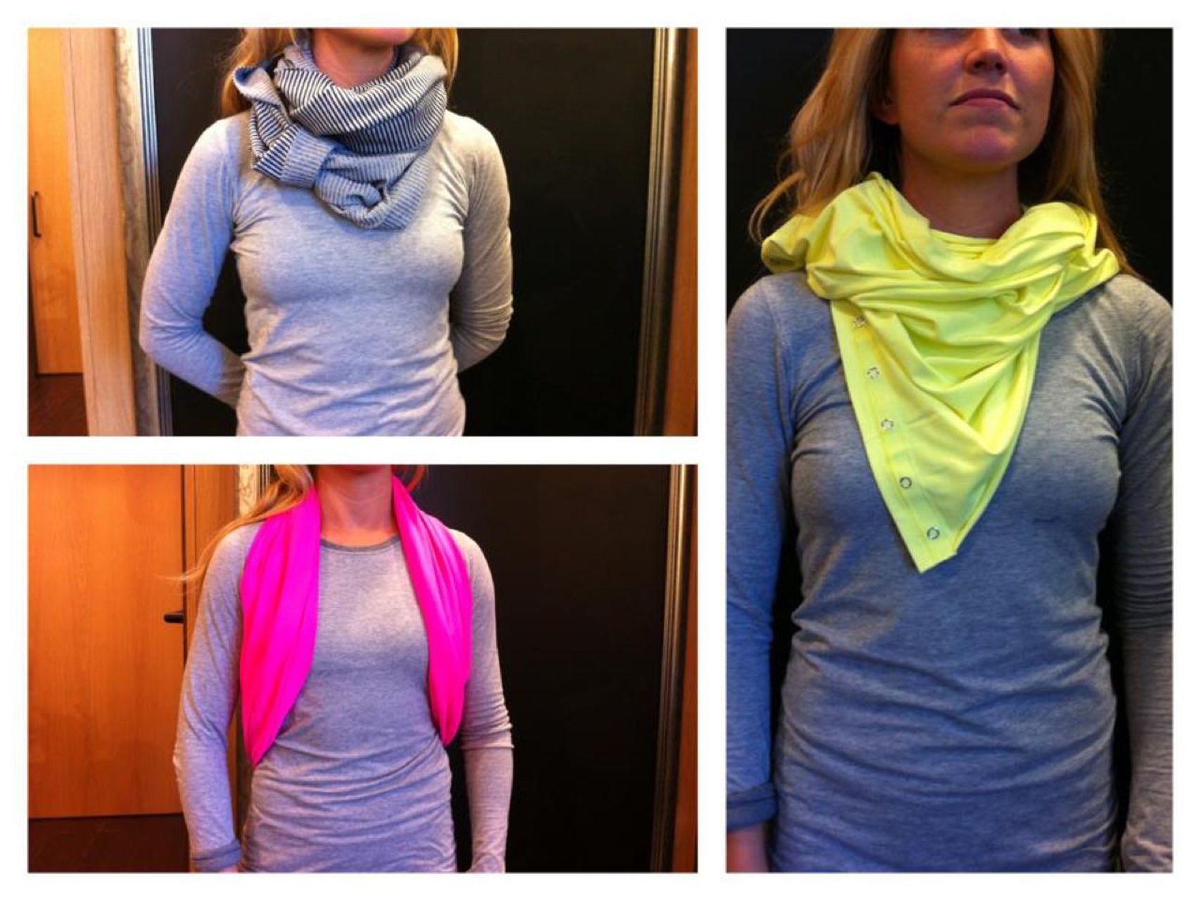 Lululemon Vinyasa Scarf - Clarity Yellow 