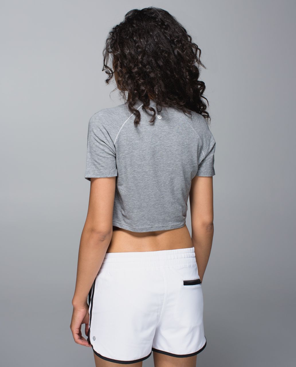 Lululemon Ok Hi Tee - Heathered Medium Grey