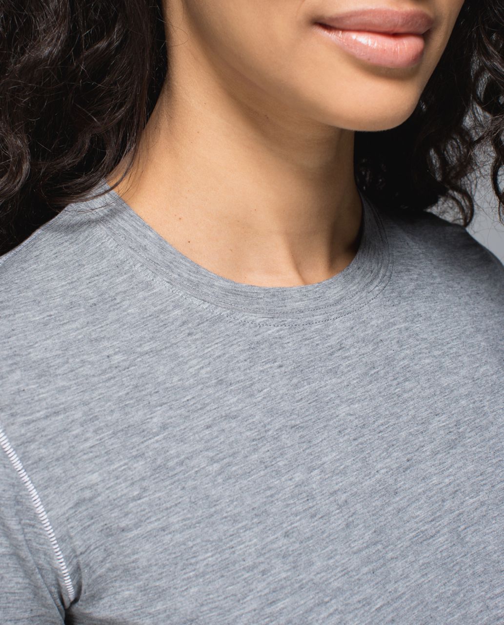 Lululemon Ok Hi Tee - Heathered Medium Grey