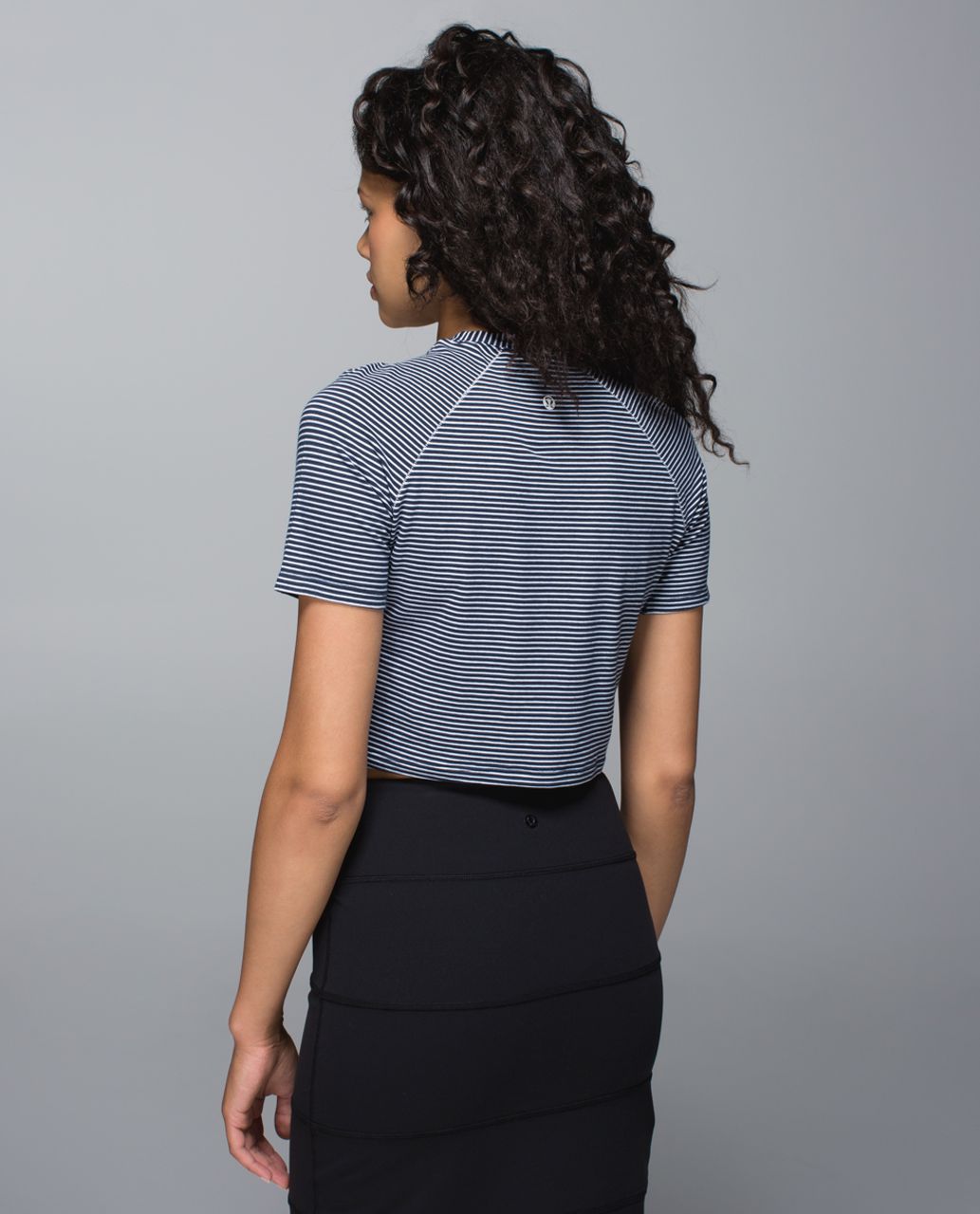 Lululemon Ok Hi Tee - Hyper Stripe Inkwell