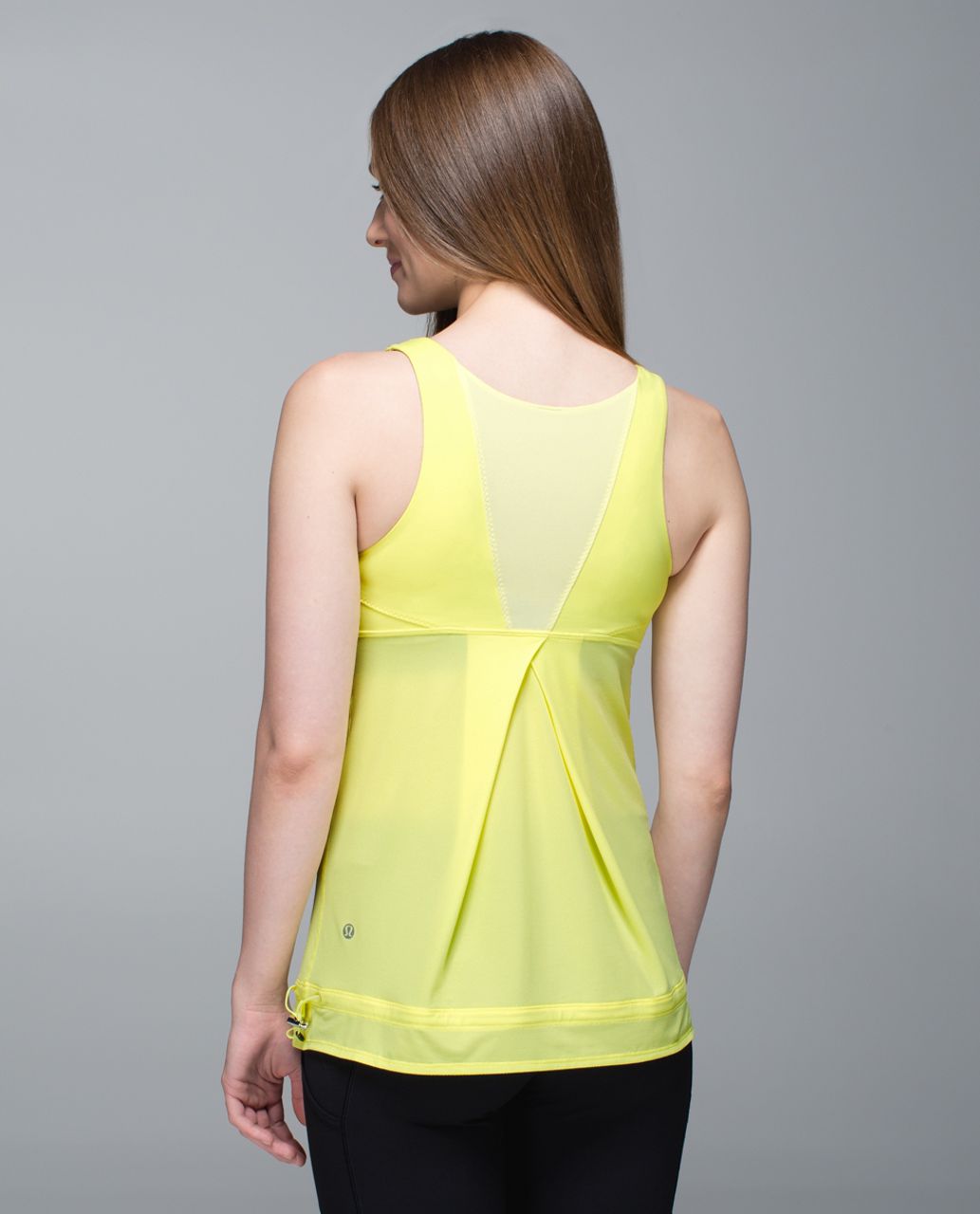 Lululemon Run:  Ta Ta Topper - Sheer Lemon / Zest