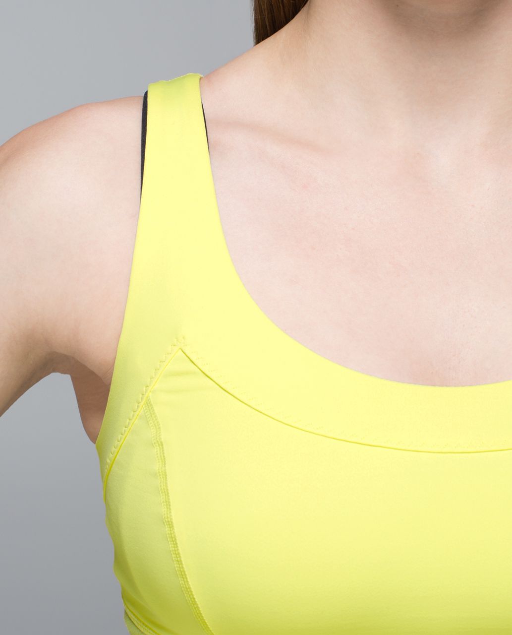 Lululemon Run:  Ta Ta Topper - Sheer Lemon / Zest