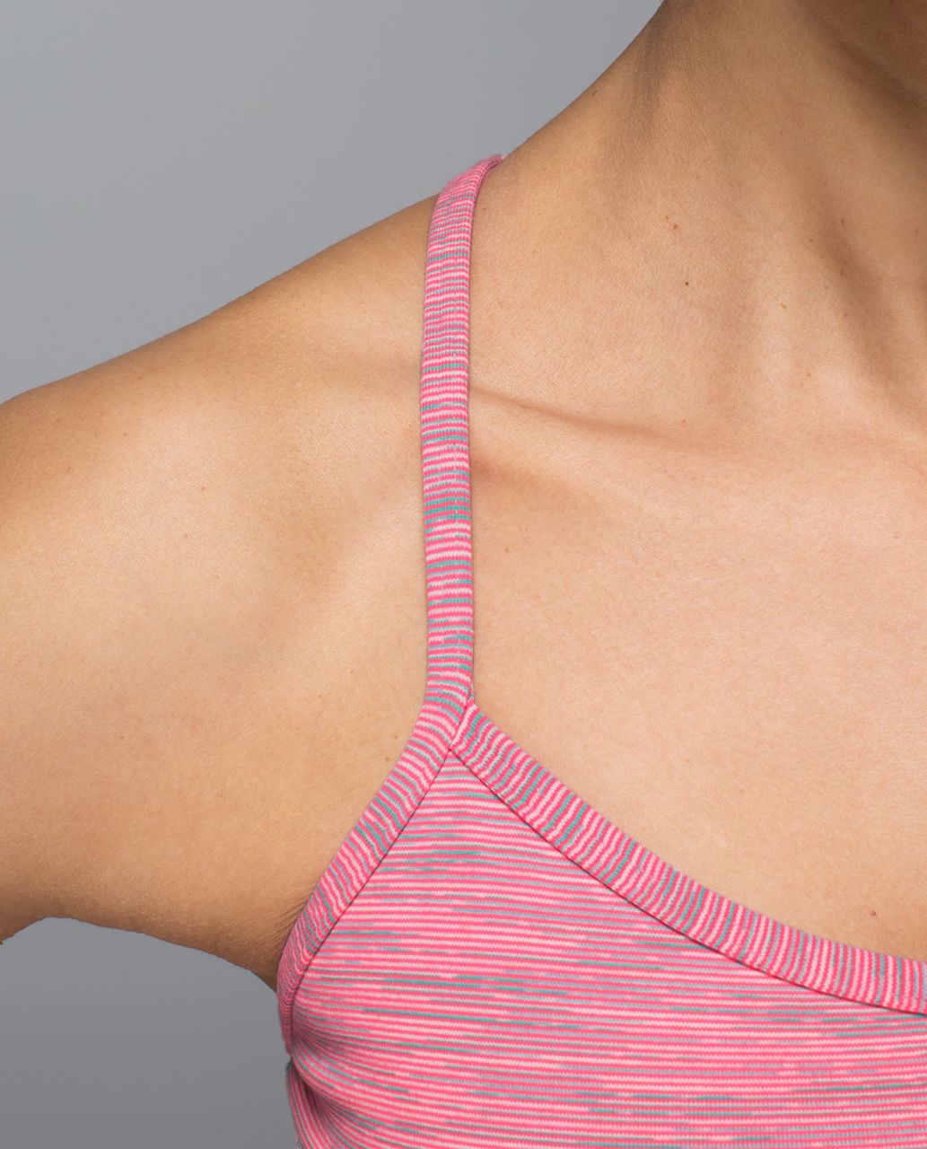 Lululemon Power Y Tank *Luon - Wee Are From Space Neon Pink Opal