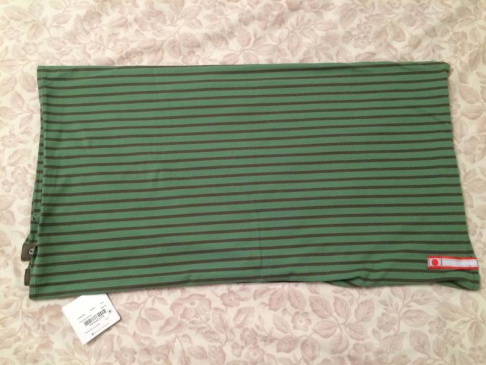 Lululemon Vinyasa Scarf *Rulu - Deenie Stripe Desert Olive Fatigue Green