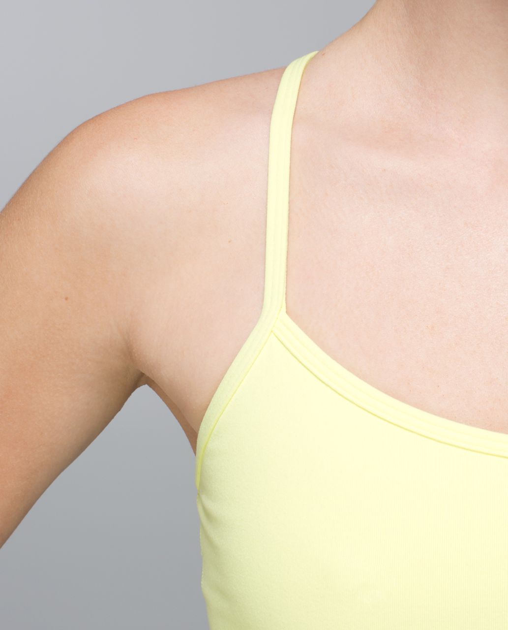 Lululemon Flow Y Bra IV - Sheer Lemon