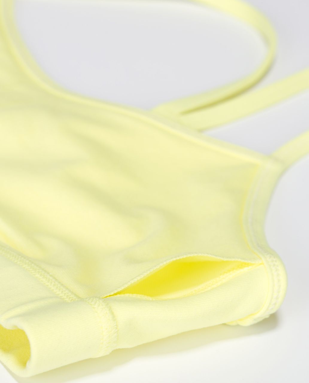 Lululemon Flow Y Bra IV - Sheer Lemon