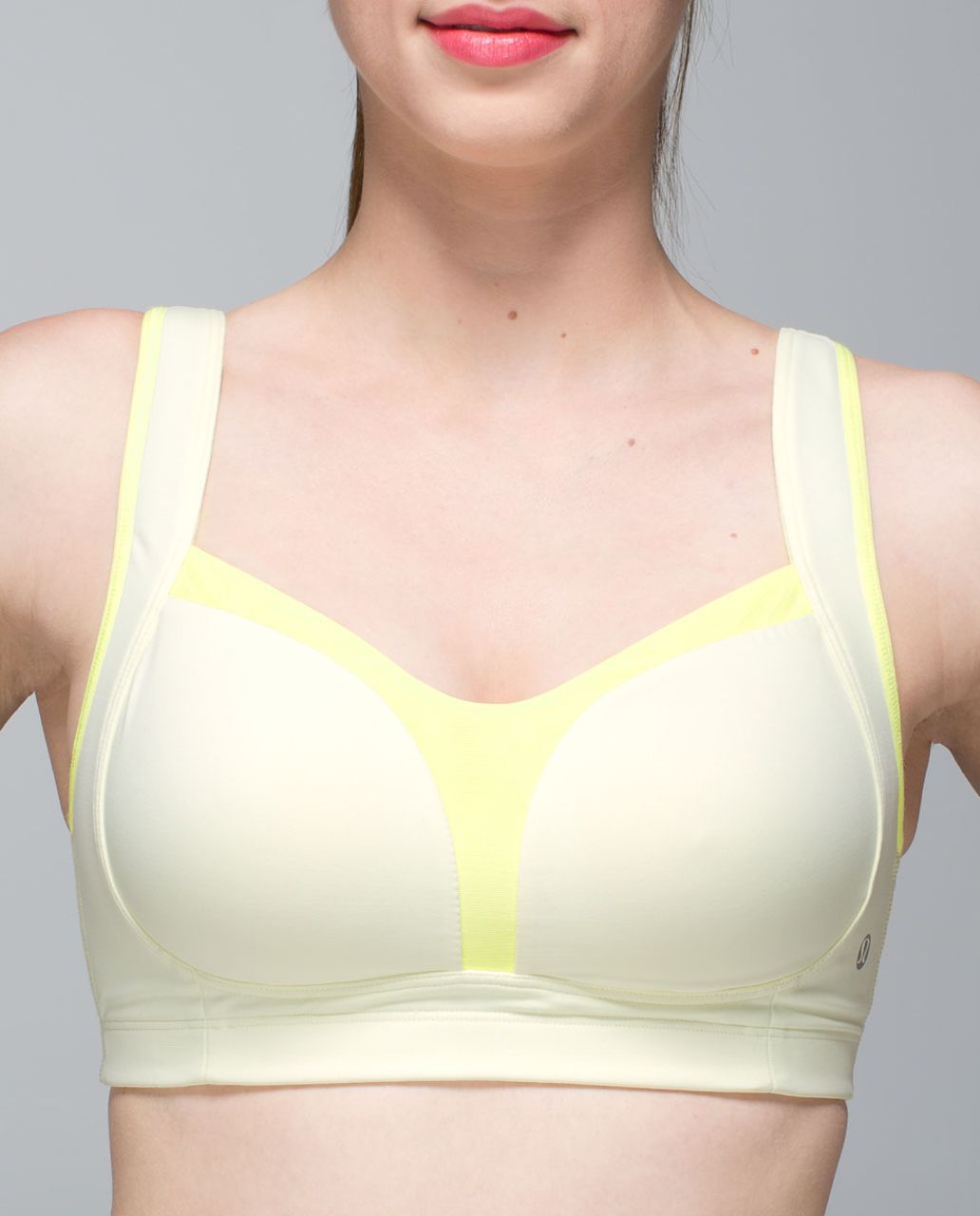 Lululemon Ta Ta Tamer II (C-E cup) - Zest / Sheer Lemon