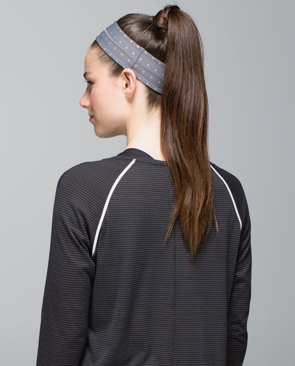 Lululemon Fly Away Tamer Headband *Luxtreme (Reflective) - Slate