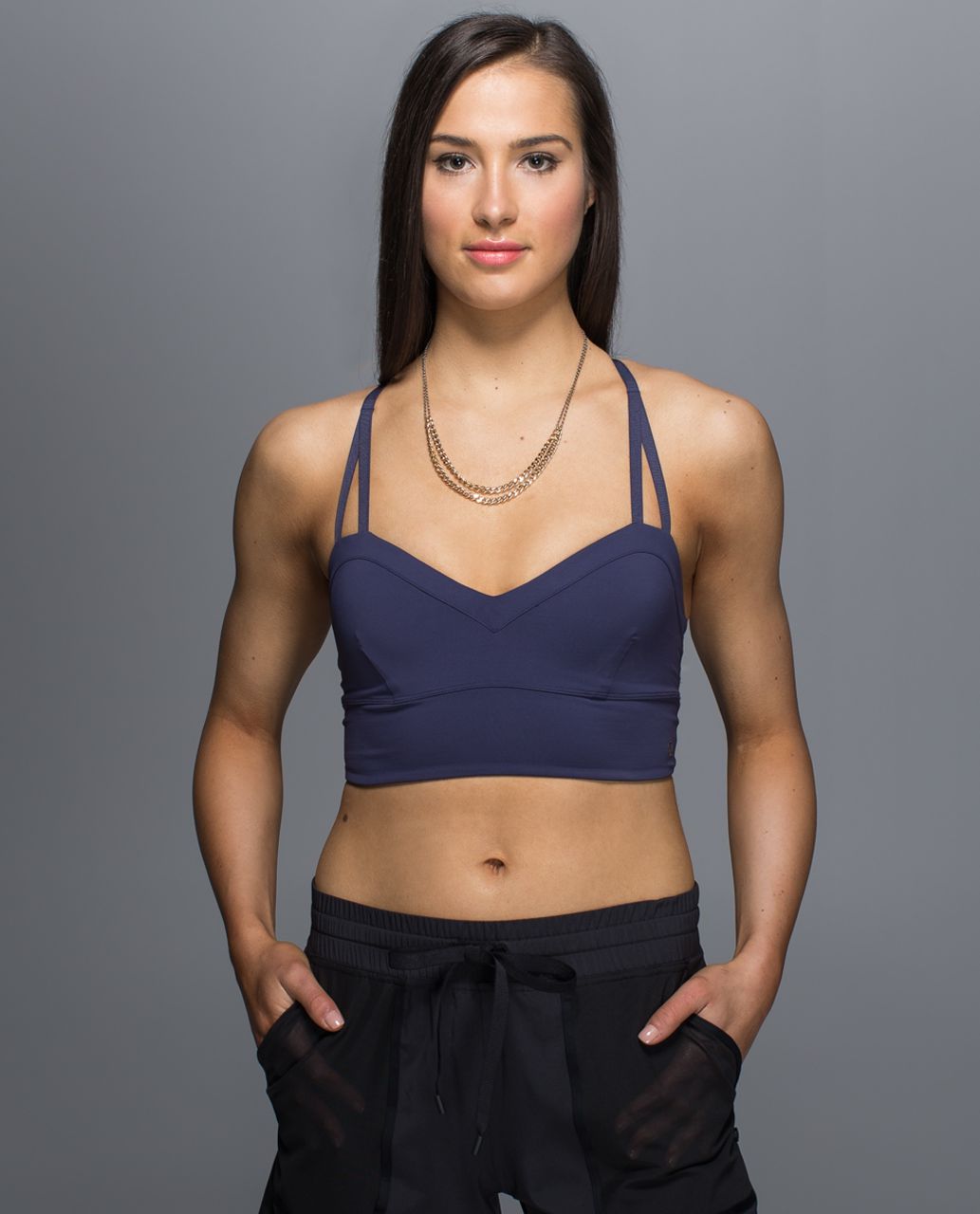 Lululemon Blue Racerback Sports Bra