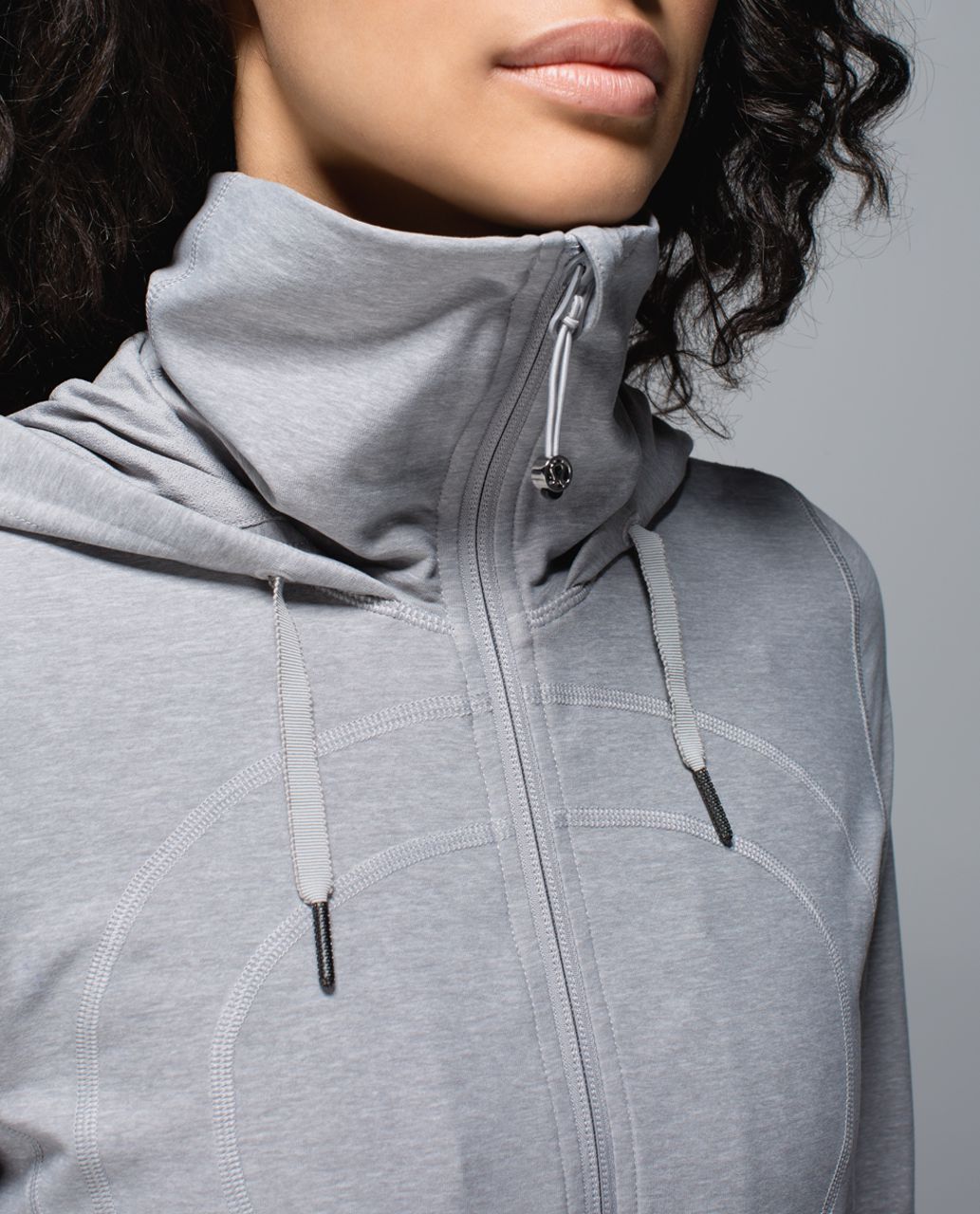 Lululemon Stride Jacket II - Heathered Medium Grey / Ambient Grey