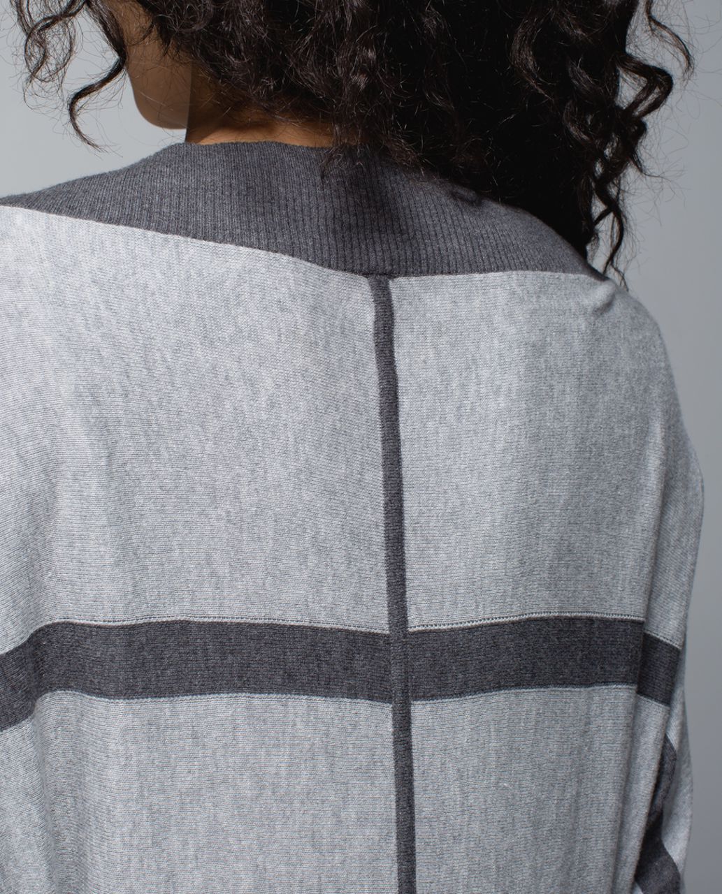 Lululemon After Class Cardigan - Heathered Medium Grey / Heathered Dark Grey / Heathered Dark Grey