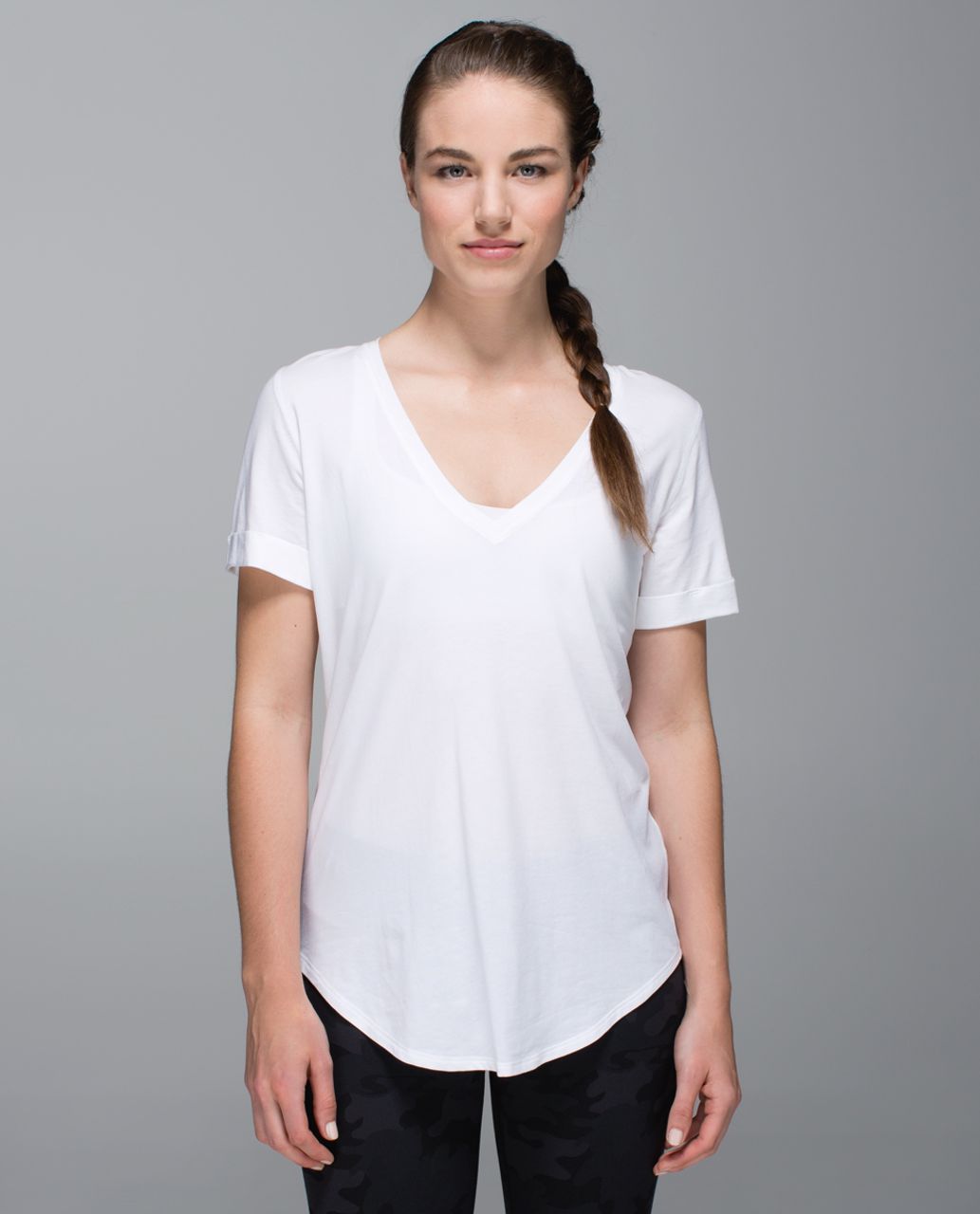 Lululemon Love Tee V *online Only In White