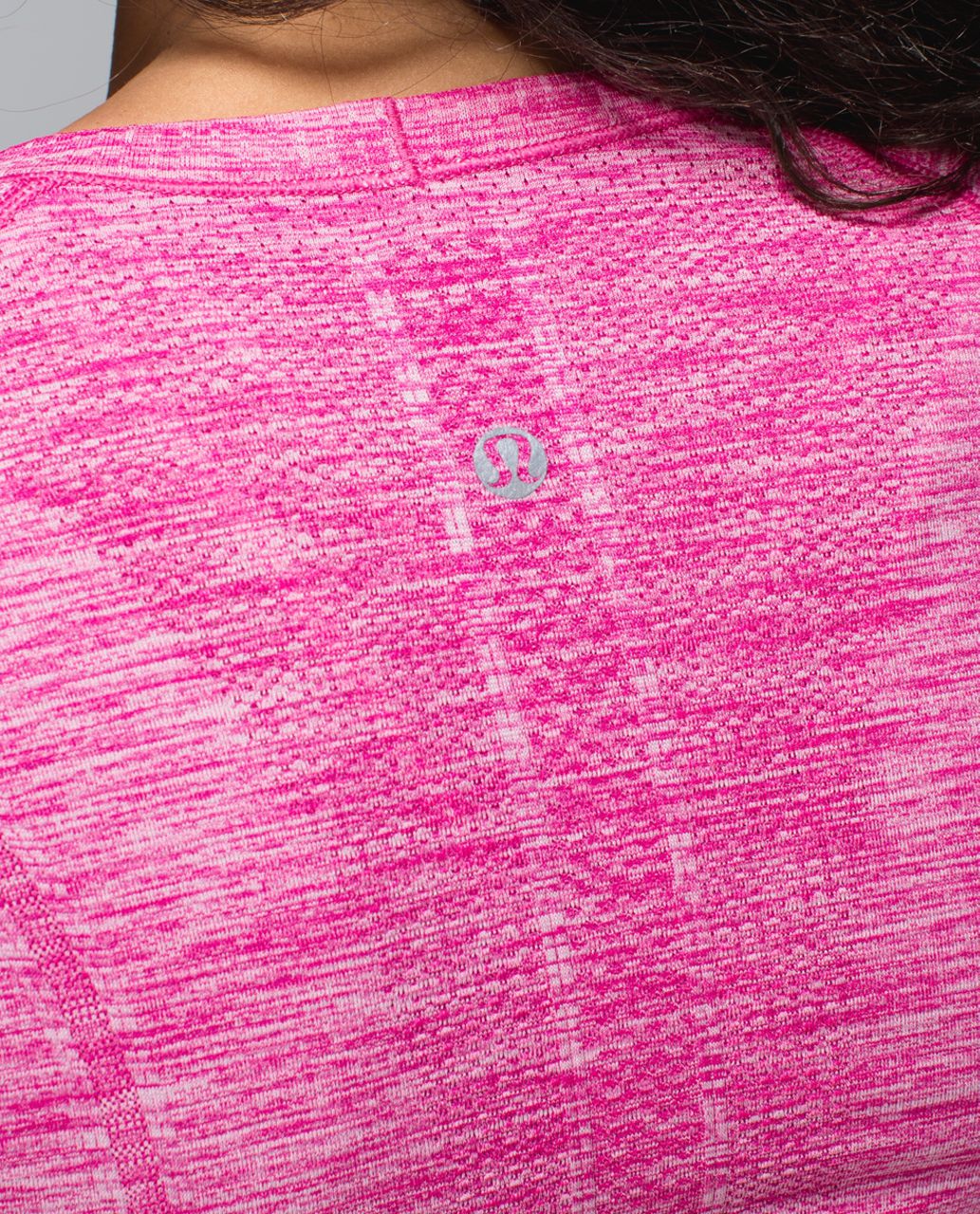 Lululemon Run:  Swiftly Tech Long Sleeve Scoop - Heathered Jewelled Magenta