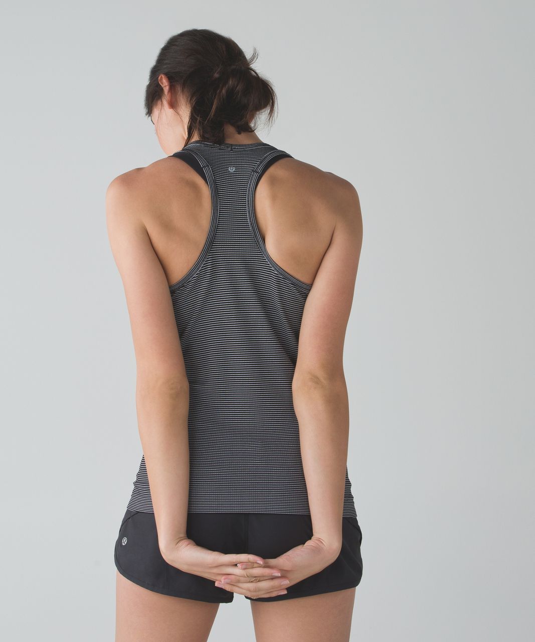 Lululemon Swiftly Tech Racerback - Hyper Stripe Black