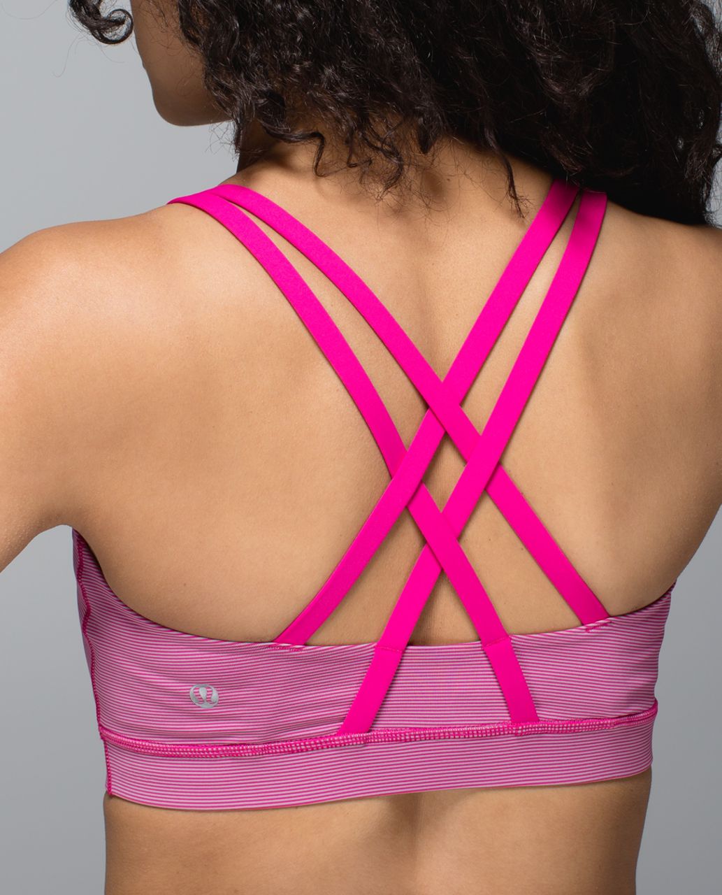 Lululemon Energy Bra - Wee Stripe Jewelled Magenta / Jewelled Magenta