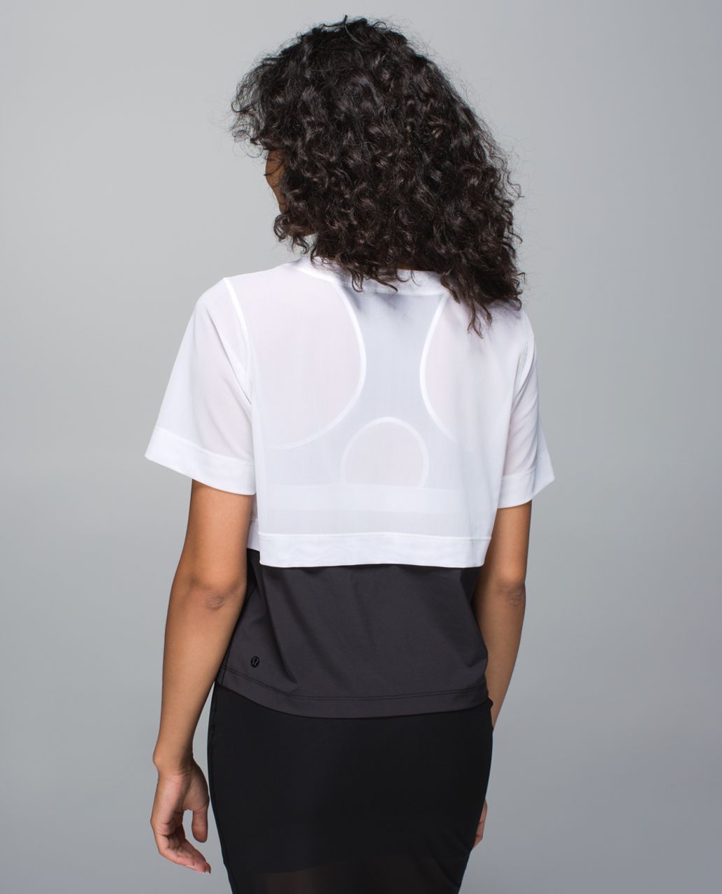 Lululemon Meesh Tee - White /  Black