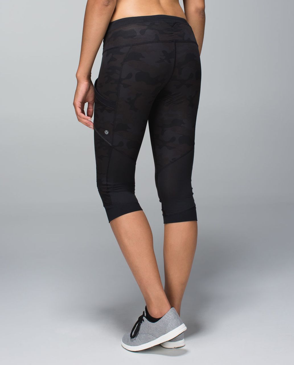 Lululemon Run For Fun Crop *Full-On Luxtreme - Savasana Camo 20cm