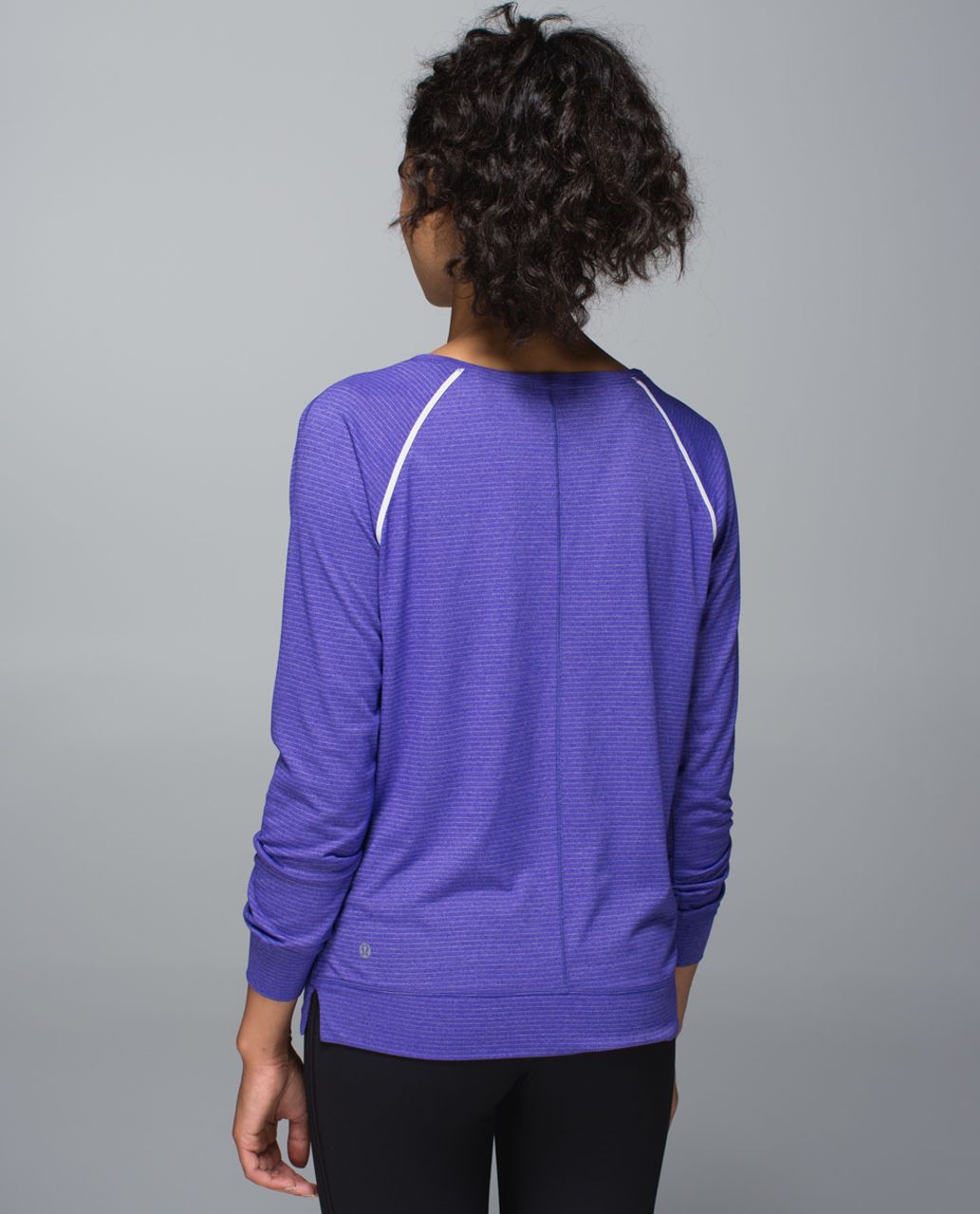 Lululemon Weightless Crew - Heathered Bruised Berry