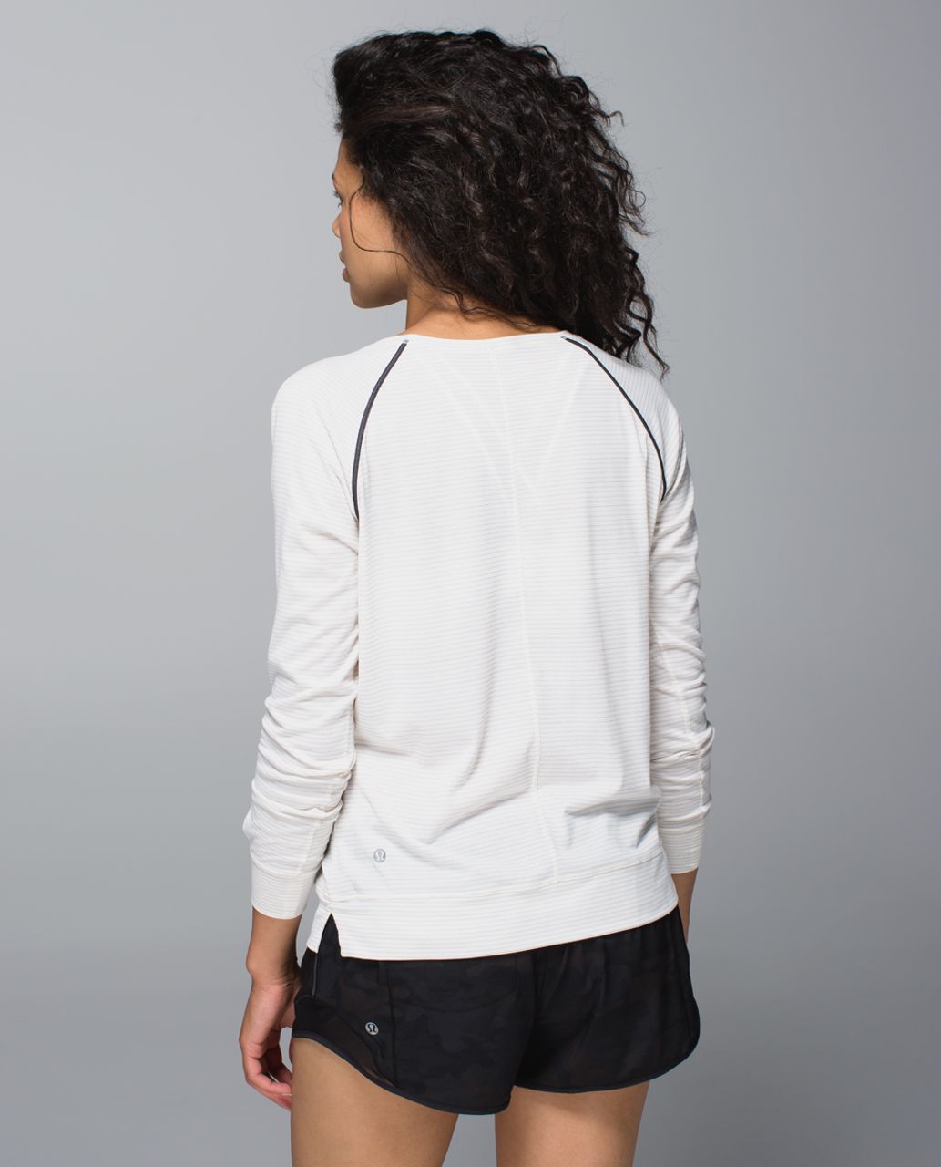 Lululemon Weightless Crew - Heathered Angel Wing