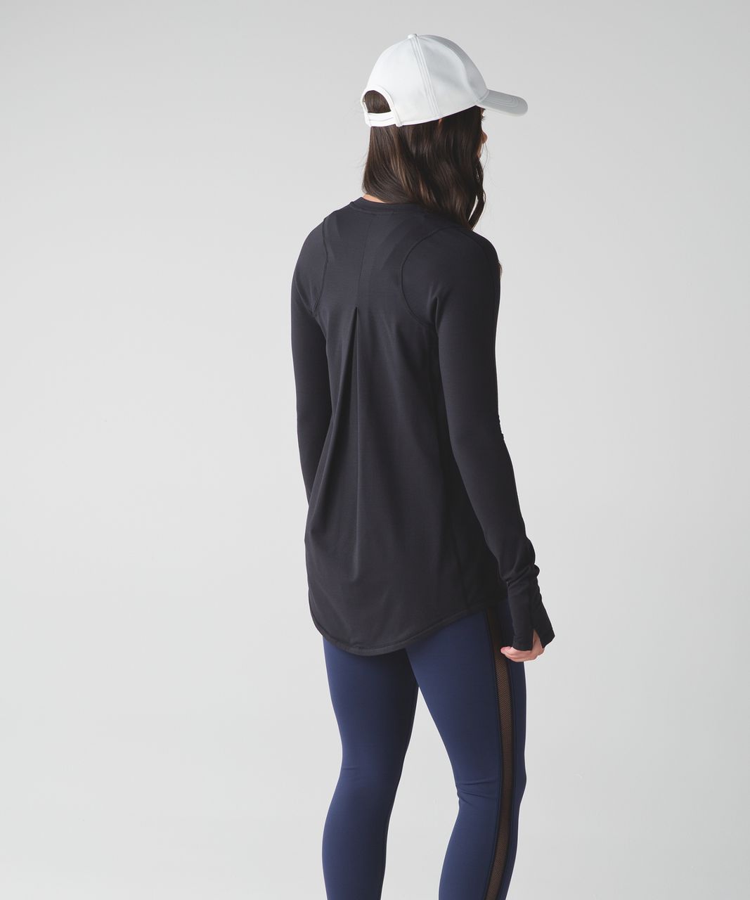 Lululemon Tuck & Flow Long Sleeve - Black (First Release)