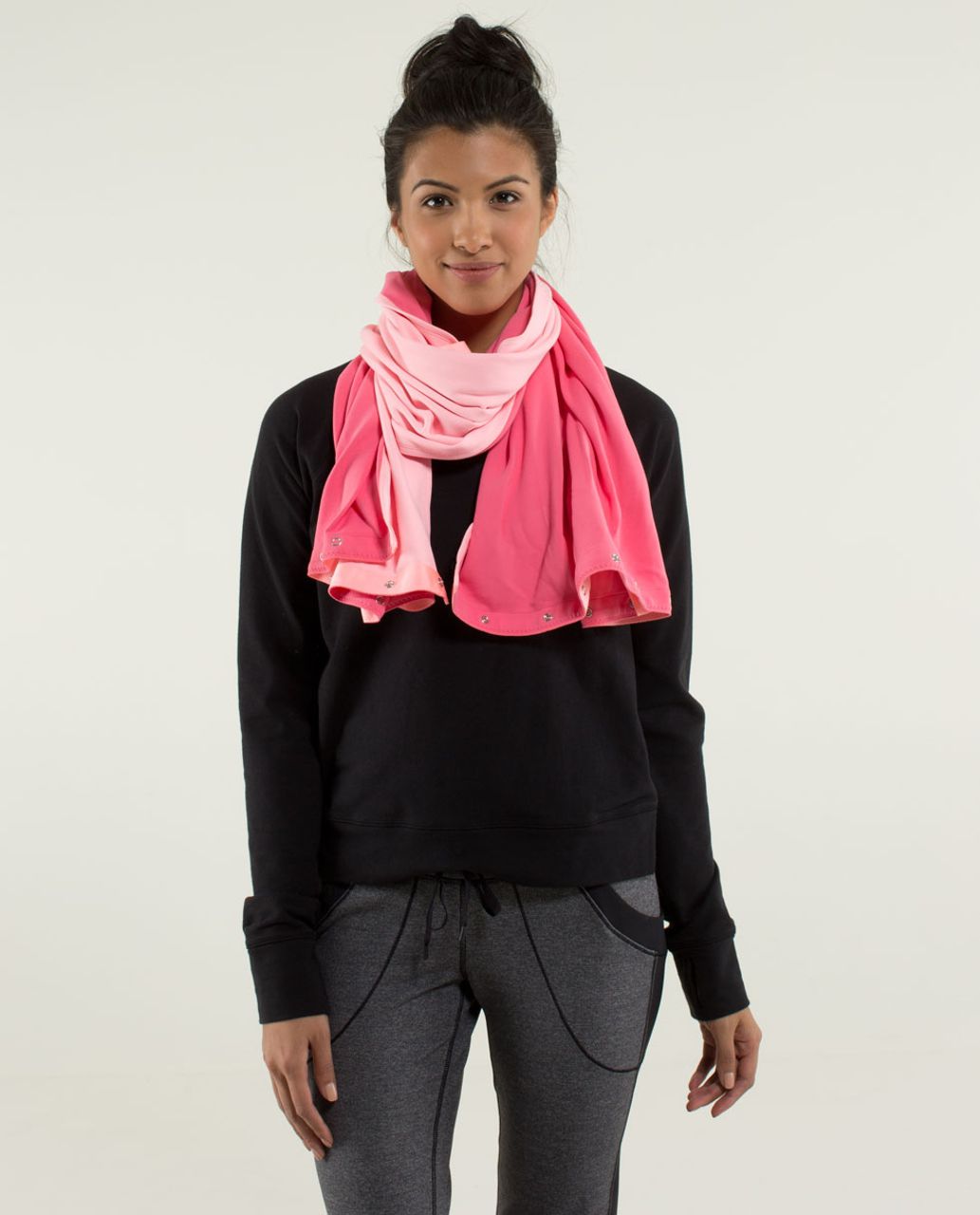 Lululemon Wool-Blend Square Scarf - Graphite Grey - lulu fanatics