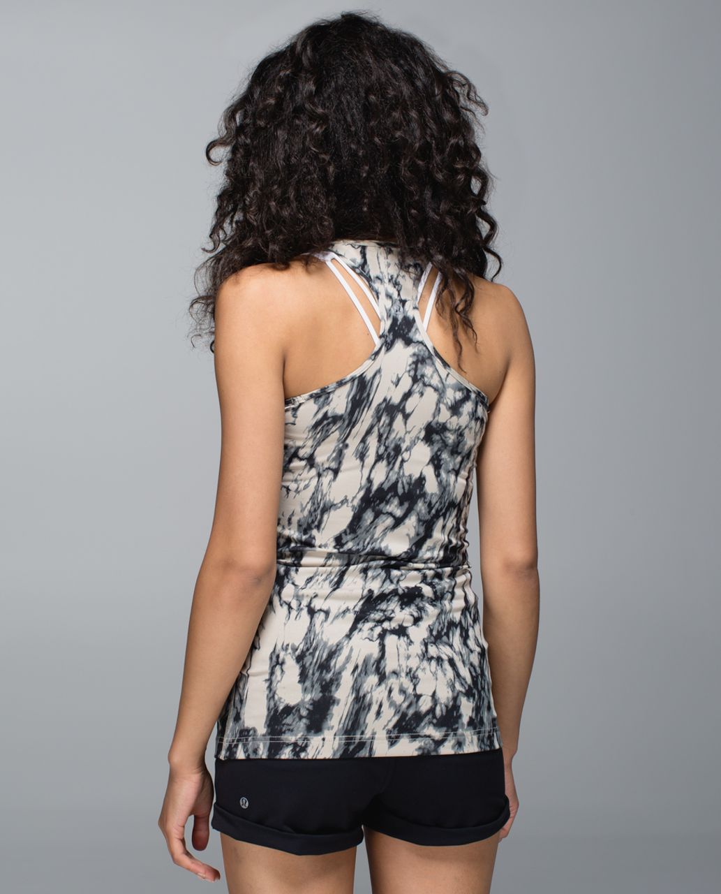 Lululemon Cool Racerback - Great Granite Black Mojave Tan