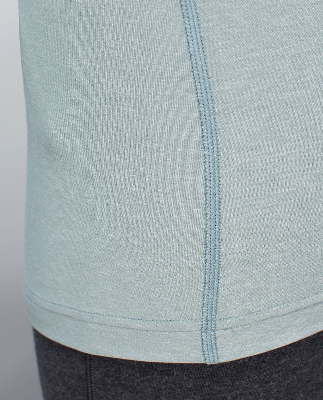 Lululemon Cool Racerback - Heathered Earl Grey