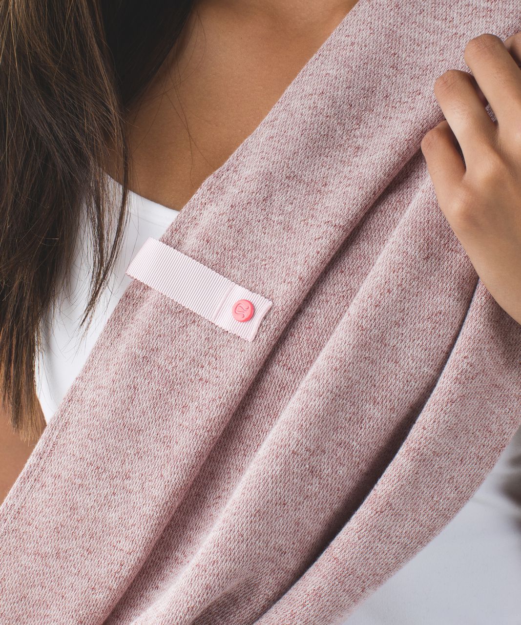 Lululemon Vinyasa Scarf *Cotton - Heathered Bark Berry