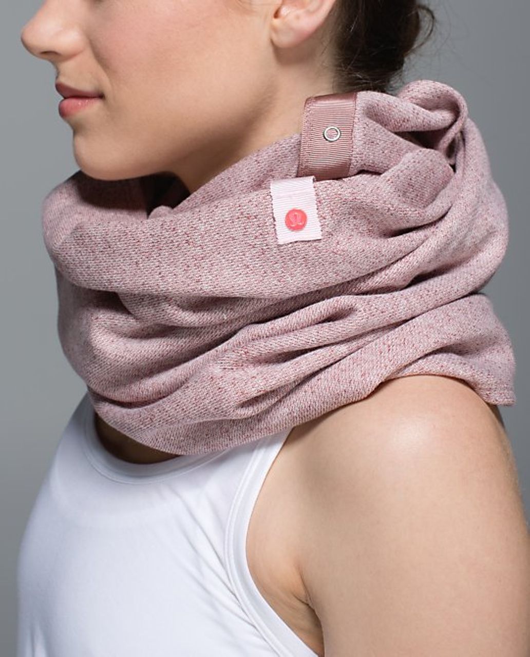 Lululemon Vinyasa Scarf *Cotton - Heathered Bark Berry