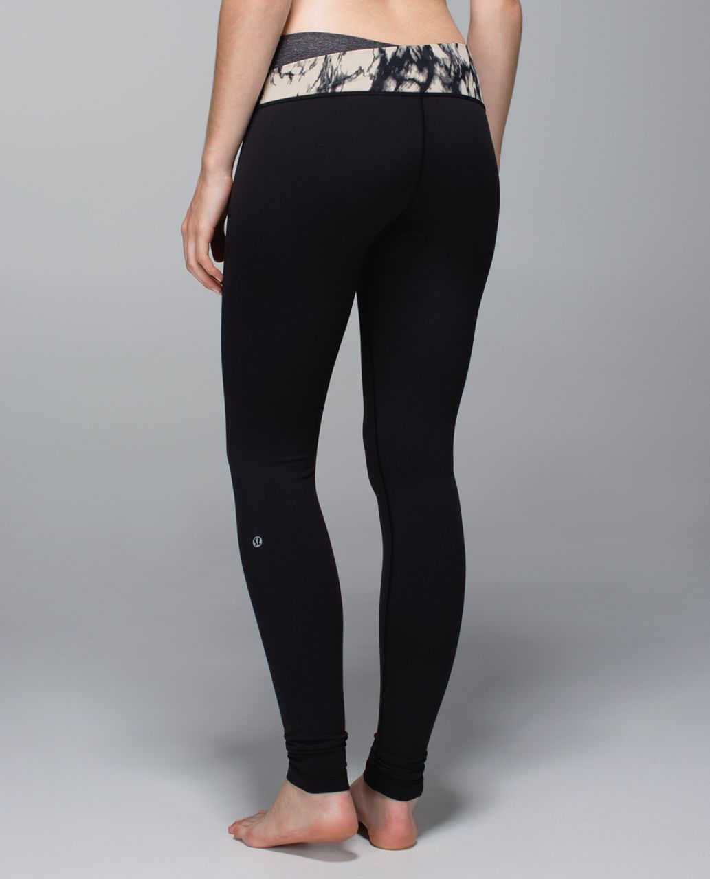 Lululemon Astro Wunder Under Pant *Full-On Luon - Black / Heathered Black / Great Granite Black Mojave Tan