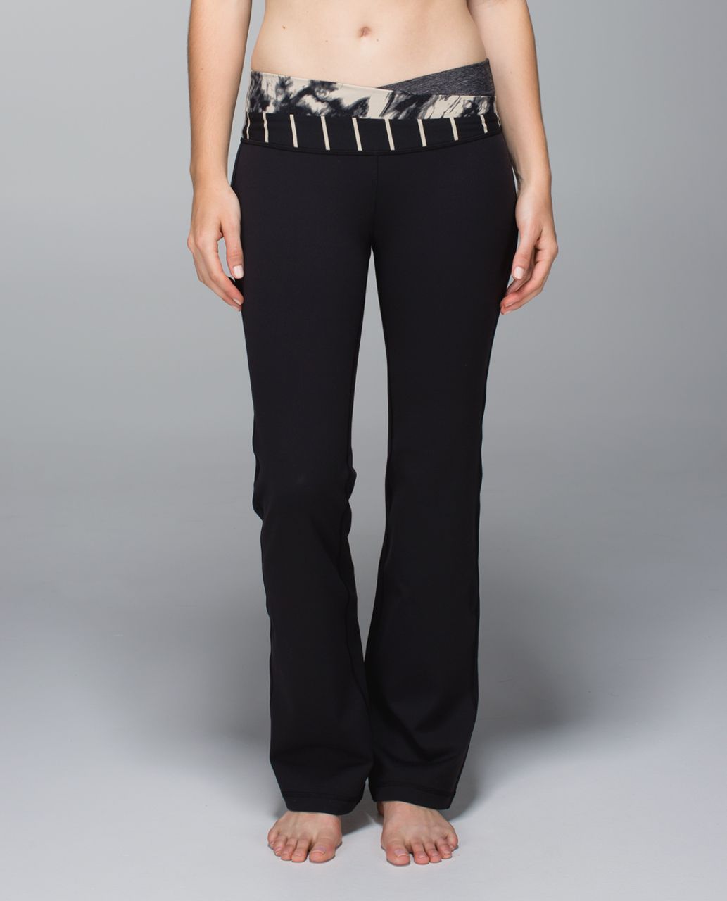 Lululemon Astro Pant *Full-On Luon (Regular) - Black / Heathered Black /  Great Granite Black Mojave Tan - lulu fanatics