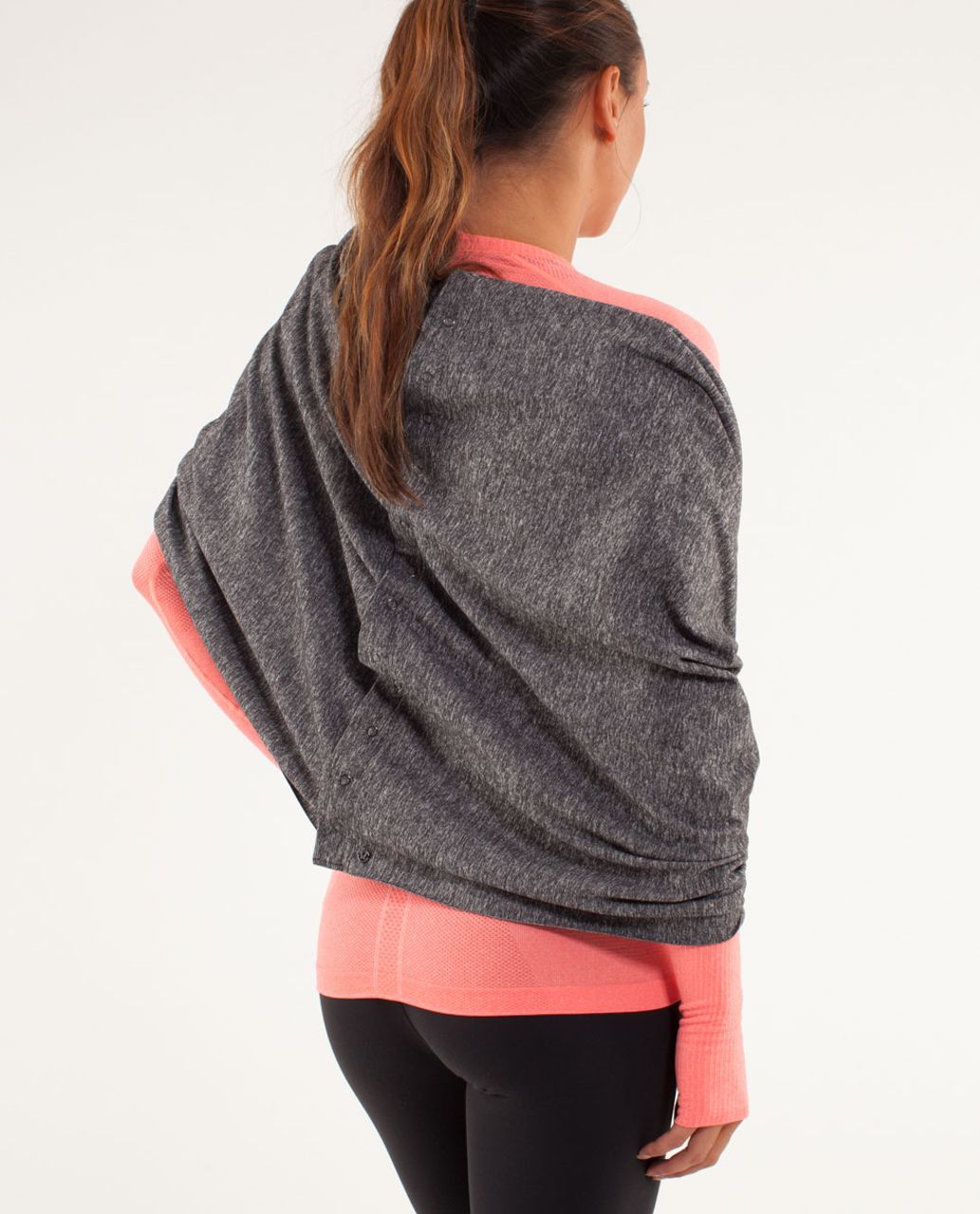 Lululemon Vinyasa Scarf *Rulu - Heathered Black 