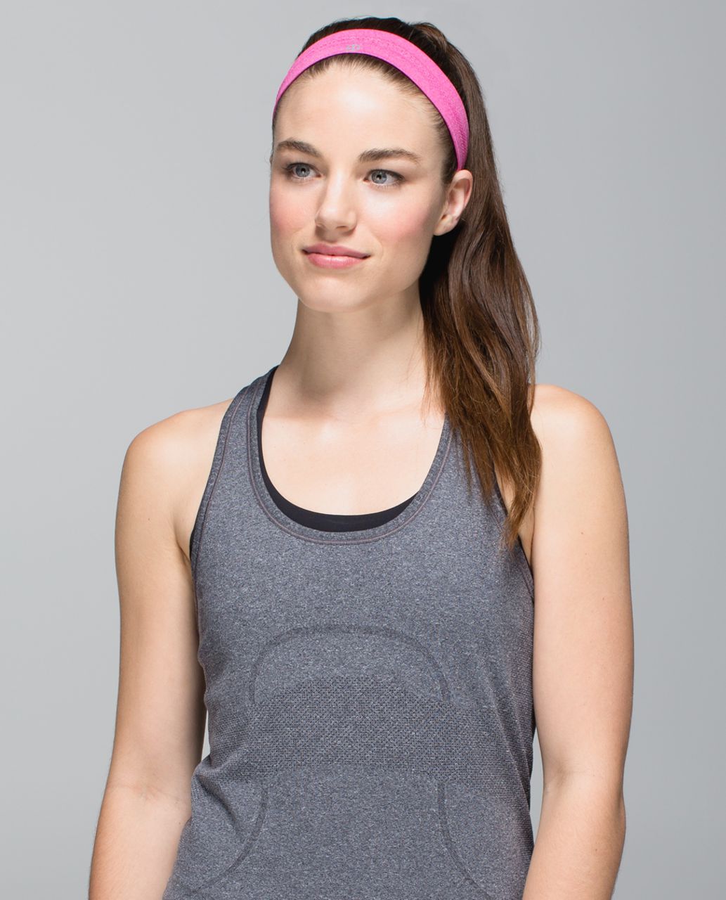 Lululemon Swiftly Headband - Heathered Jewelled Magenta