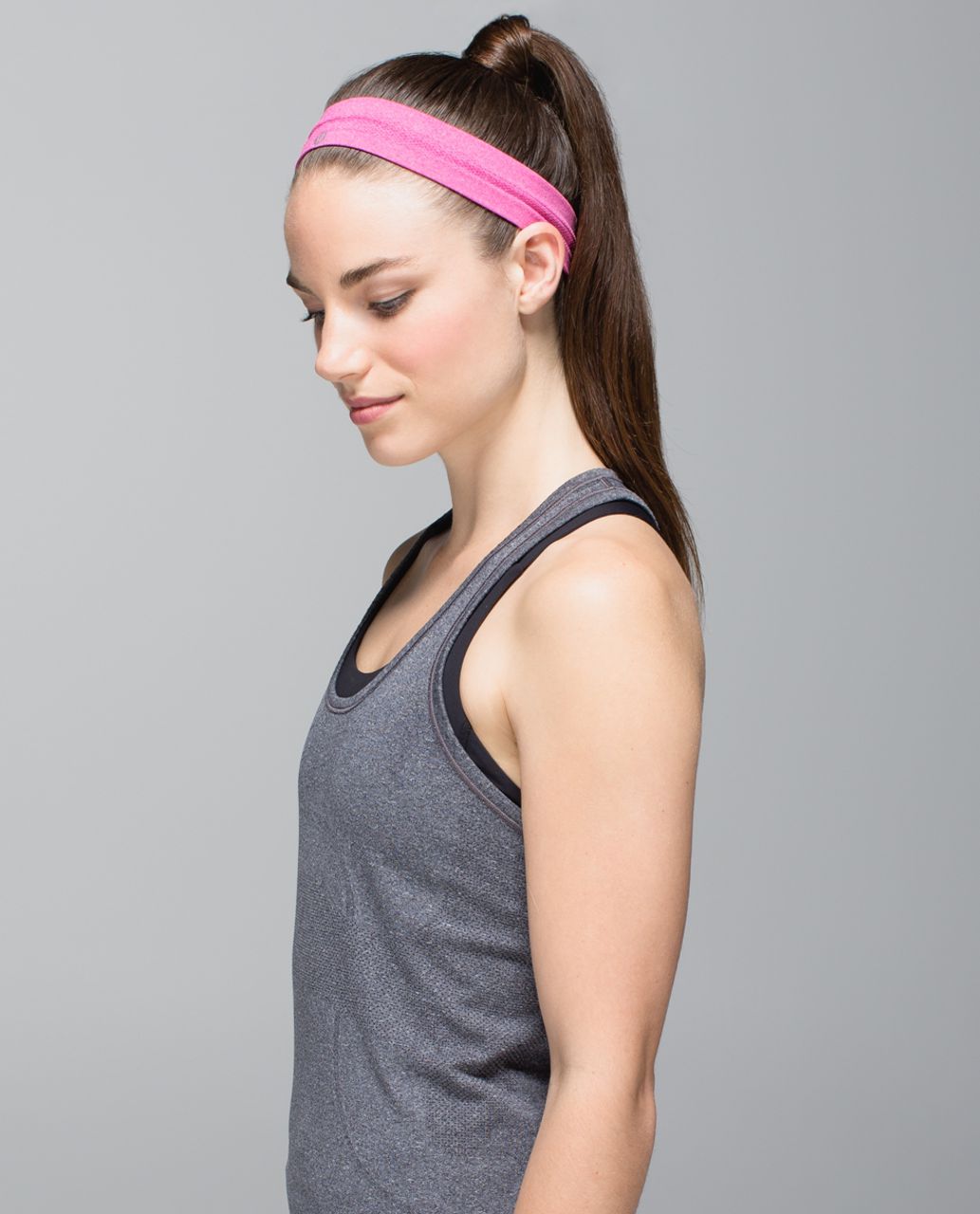 Lululemon Swiftly Headband - Heathered Jewelled Magenta