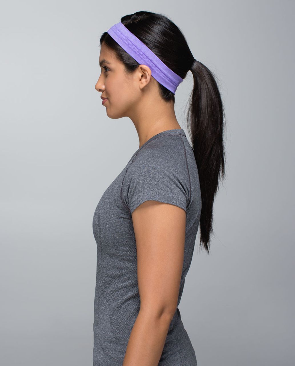 Lululemon Swiftly Headband - Heathered Power Purple