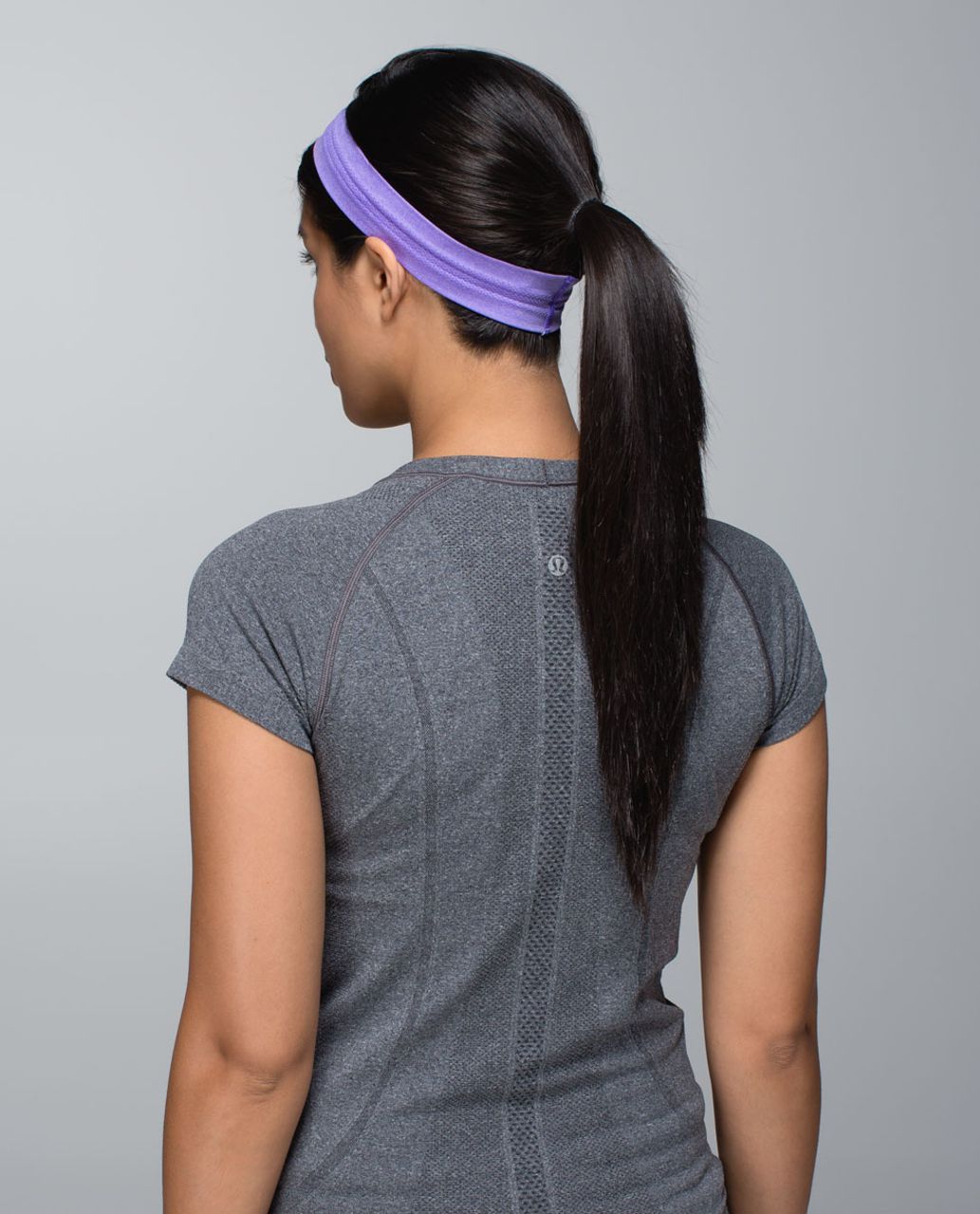 Lululemon Swiftly Headband - Heathered Power Purple